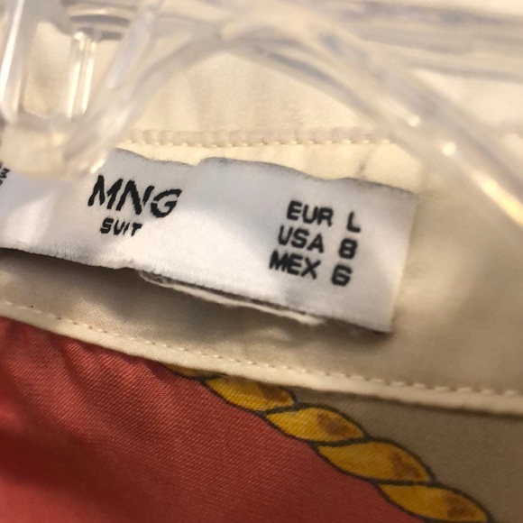 Mango MNG maxi dress scarf print - Picture 5 of 7